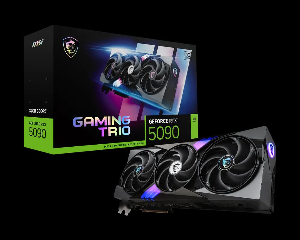 Graphics Card MSI GPU MSI GeForce RTX™ 5090 GAMING TRIO OC 32GB