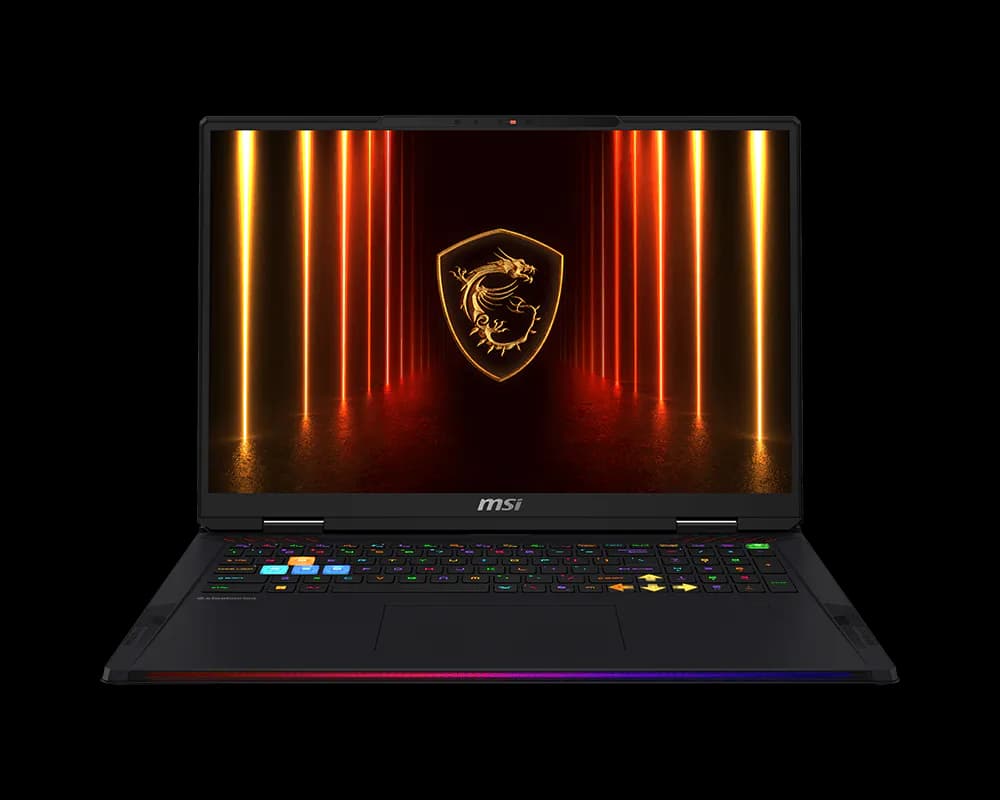 MSI Raider 18 HX AI A2XWIG-060AE - Intel Core Ultra 9-285HX, RAM 64GB, 2TB, RTX 5080 16GB, 18 Inch UHD+ IPS 120Hz
