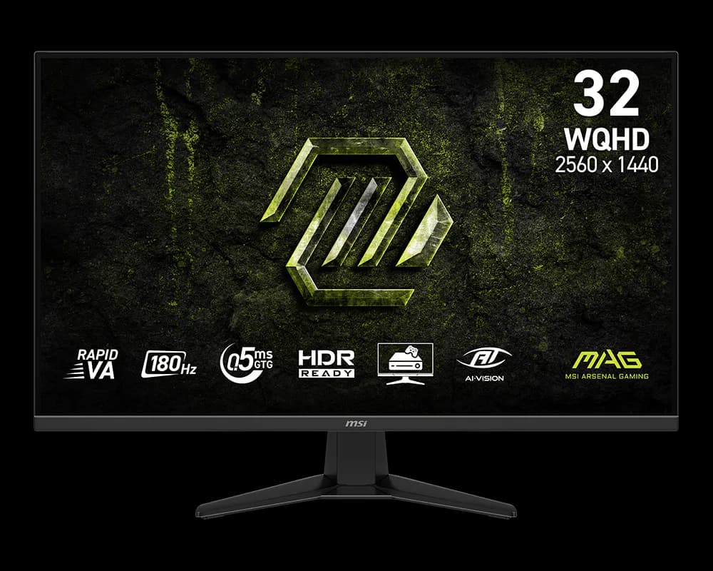MSI MAG 325QF 32" 2K EIBV 180Hz 0.5ms Monitor