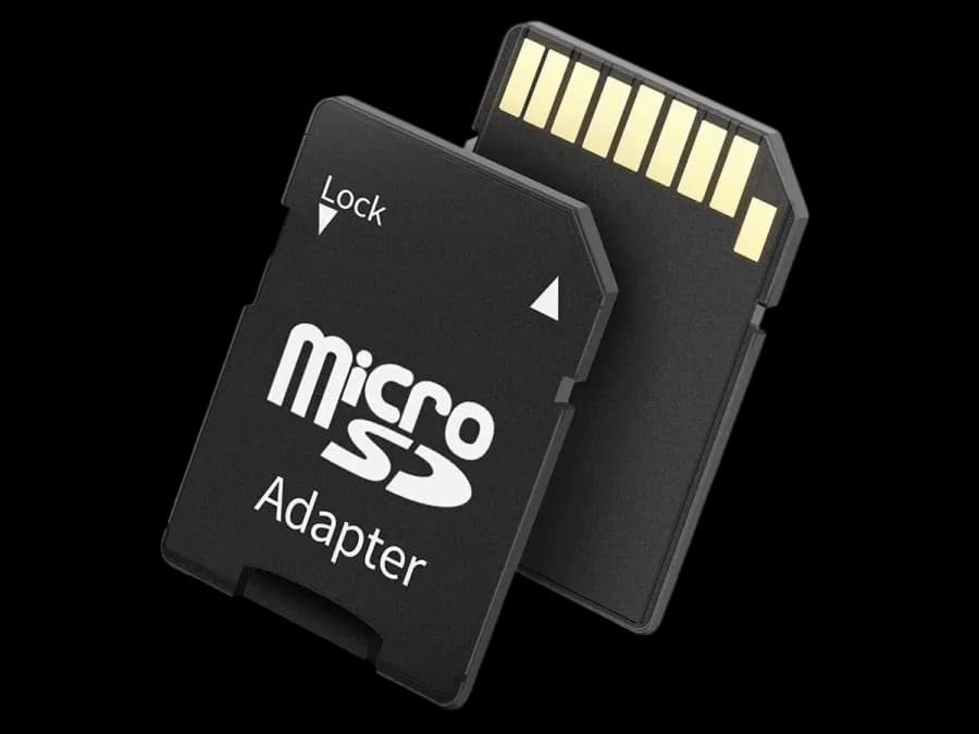 High-Speed microSDXC Memory Card with SD Adapter