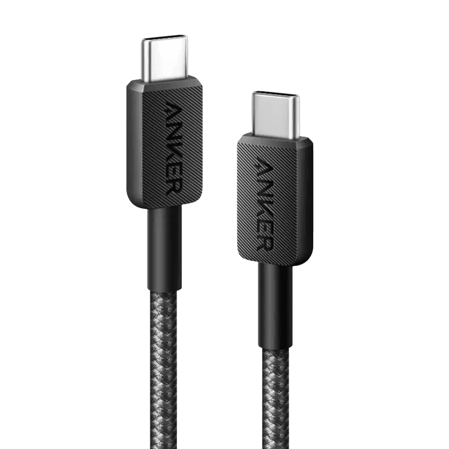 Anker 322 USB-C to USB-C Cable (3ft, 60W)