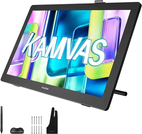 HUION Kamvas 22 (Gen 3) 21.5" 2.5K QHD Pen Display, 90Hz IPS Screen