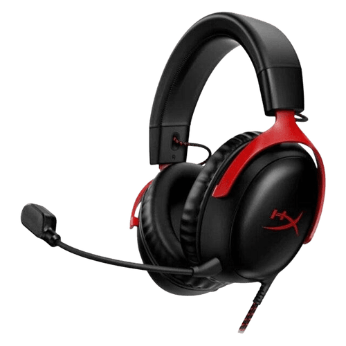 HyperX Cloud III Gaming Headset (Red & Black)