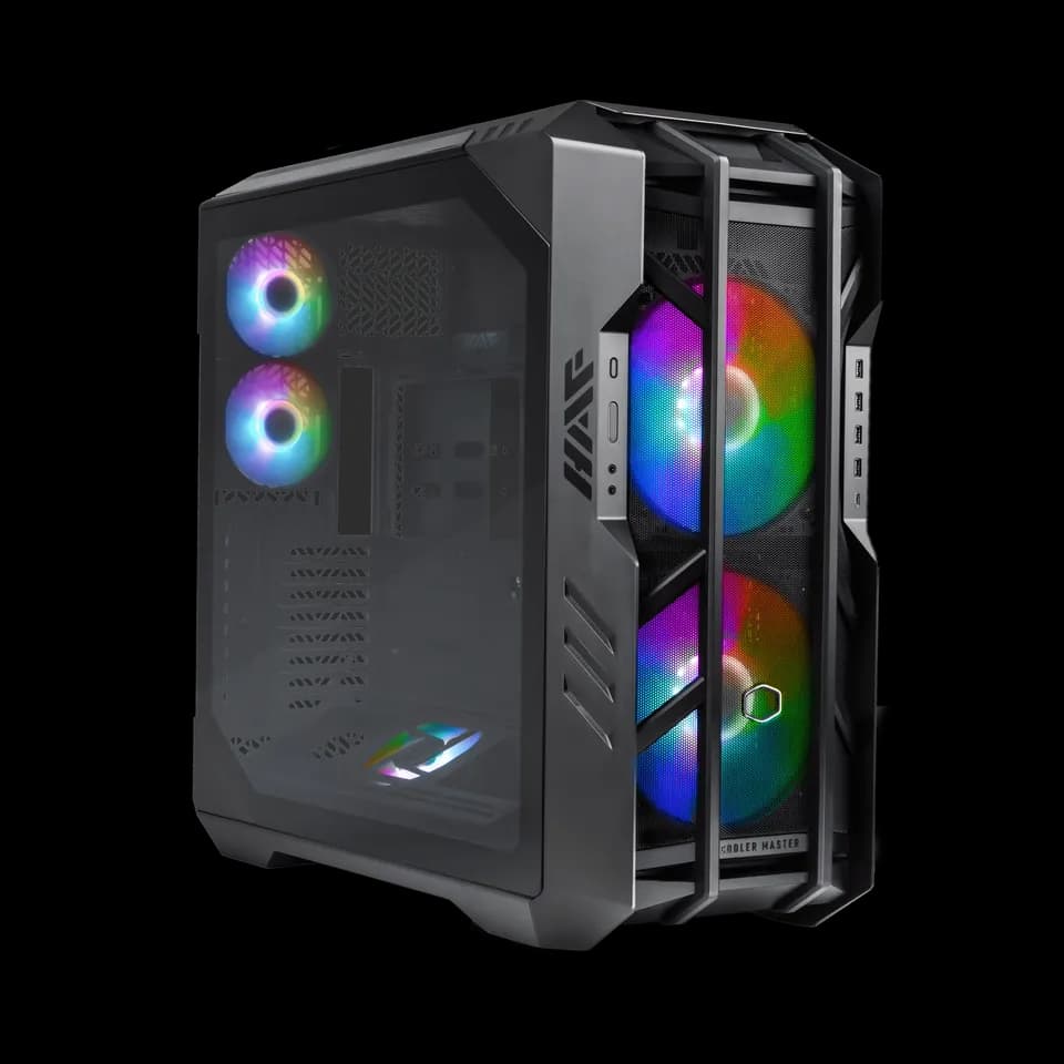 Case COOLER MASTER HAF 700 Full Tower 5 Fan - Black