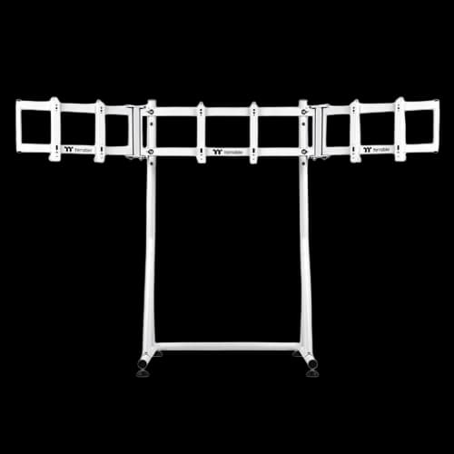 Thermaltake Triple Racing Monitor Stand White - Image 3