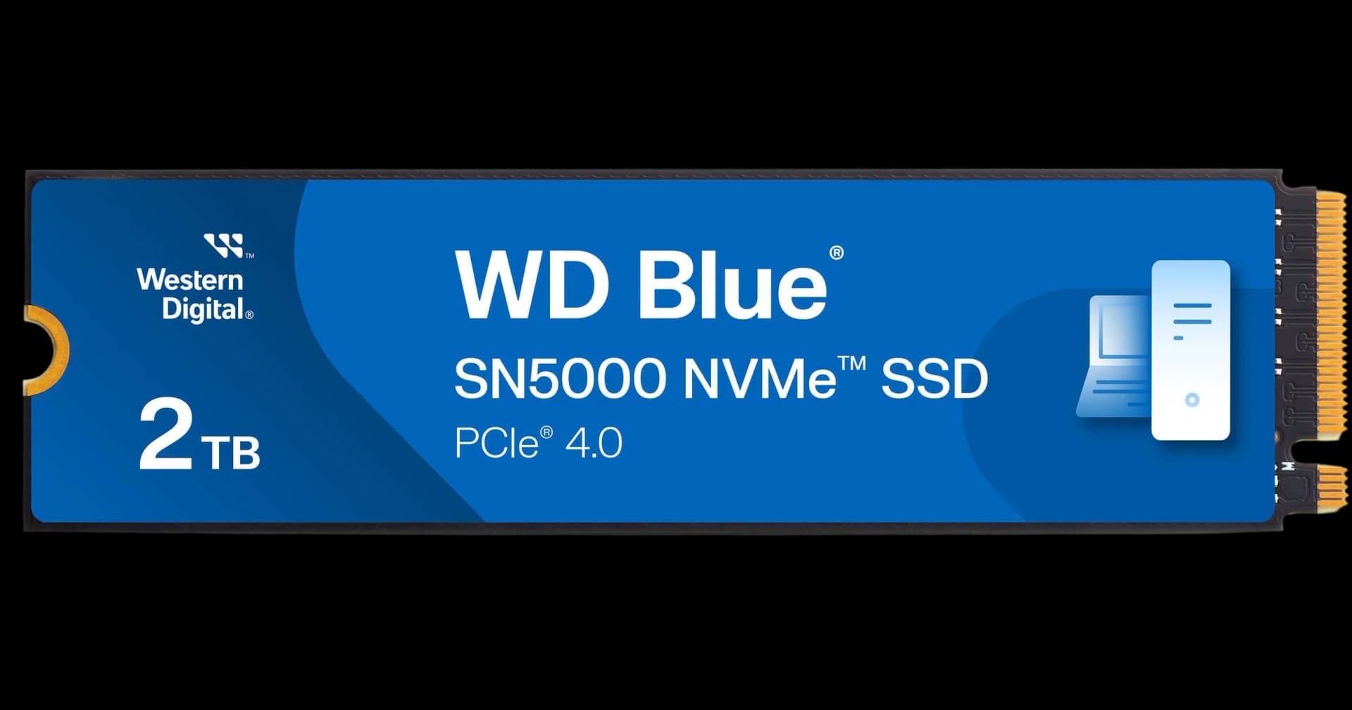 WD Blue SN5000 500GB , 5000MB/s M.2 NVME , PCIe 4.0 - Image 2