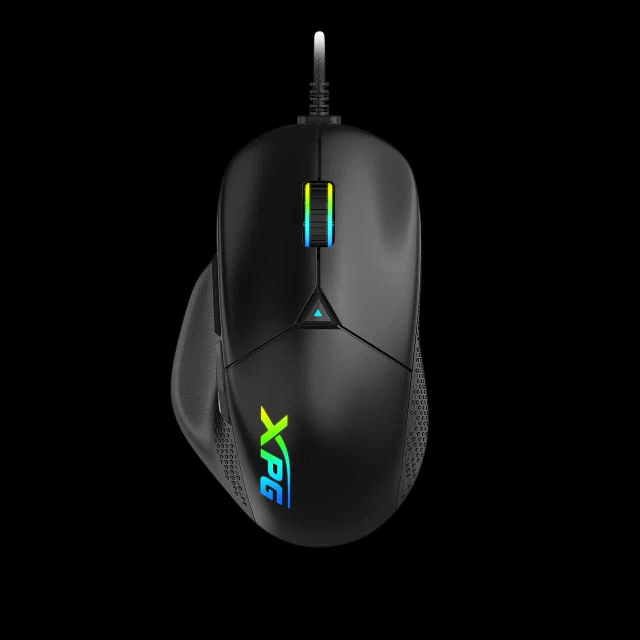 XPG ALPHA Wired Gaming Mouse - Black w/ RGB + Omron Switches | USB-C Connection | 6 Programmable Buttons PAW 3335 Sensor