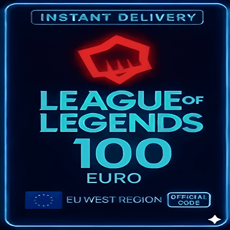 League Of Legends Eu West 100 EURO Points