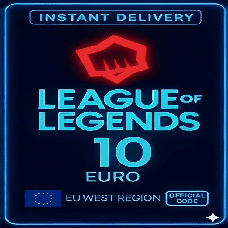 League Of Legends Eu West 10 EURO Points