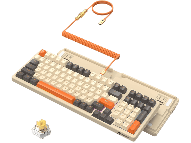 ATTACK SHARK K98 Wired Mechanical Keyboard