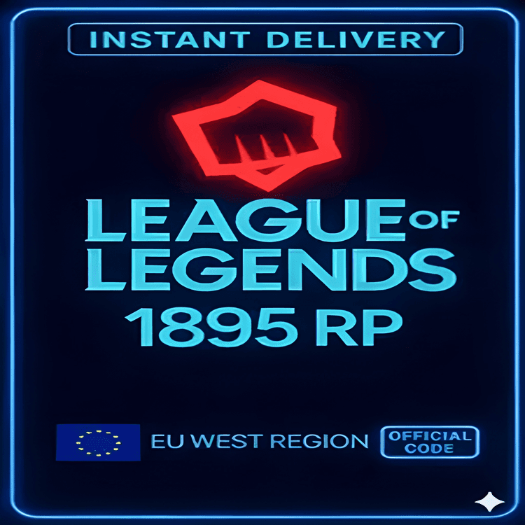 Riot Points - 1895 RP (EU)
