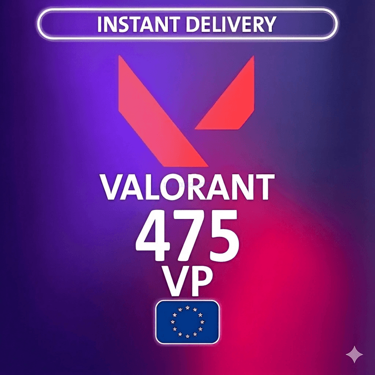 Valorant Points - 475 VP (EU Server)