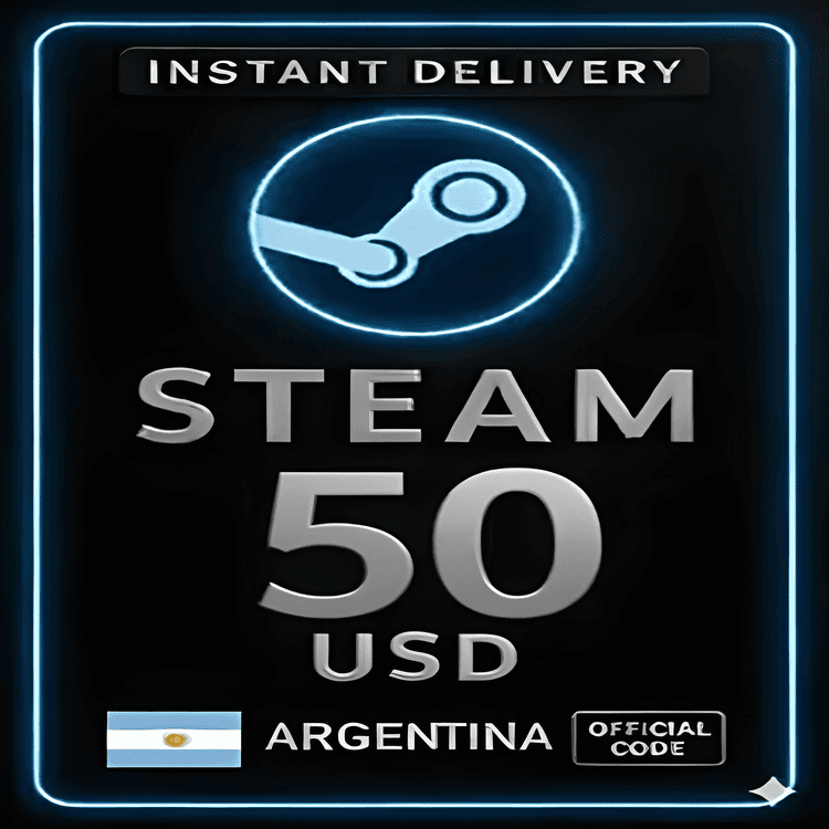 Steam Wallet Code - 50 USD (Argentina)