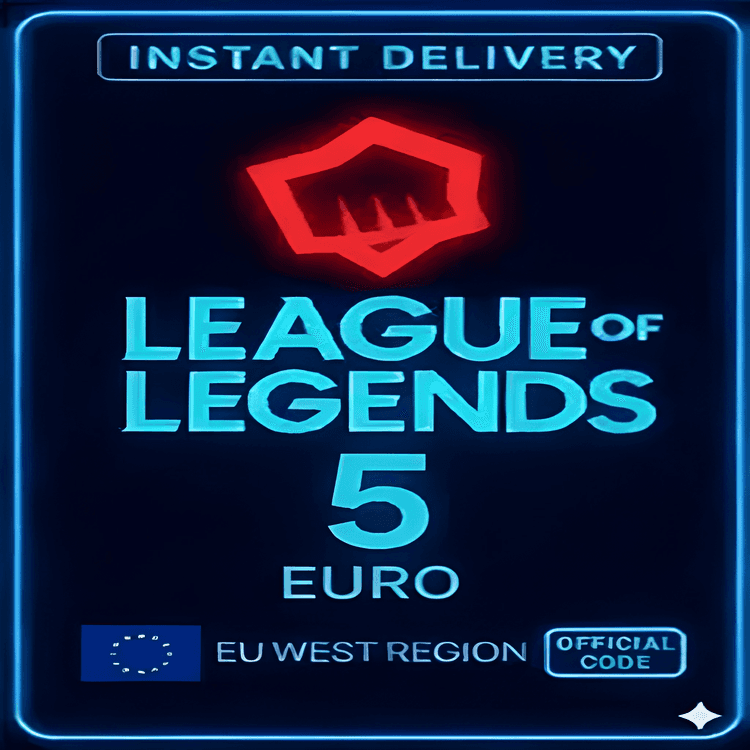 League Of Legends Eu West 5 EURO Points