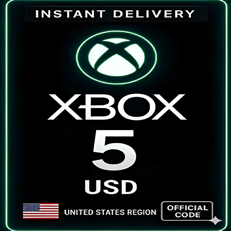 Xbox Live Gift Card 5 Usd Wallet