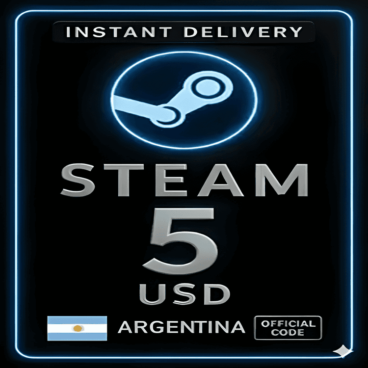 Steam Wallet Code - 5 USD (Argentina)