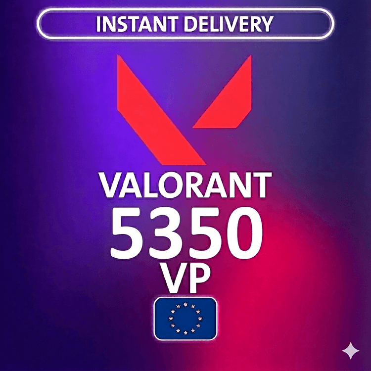 Valorant Points - 5350 VP (EU Server)