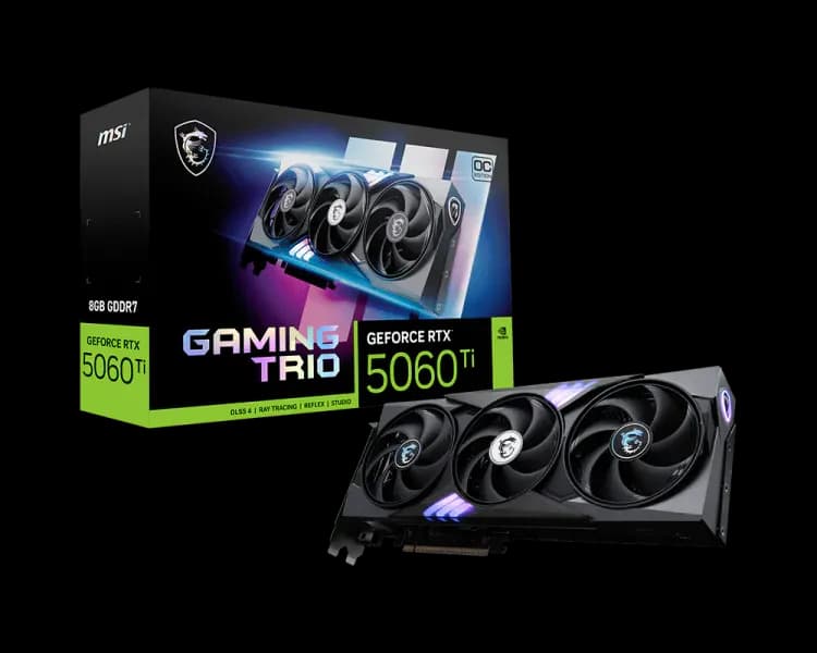 GeForce RTX™ 5060 Ti 8G GAMING TRIO OC