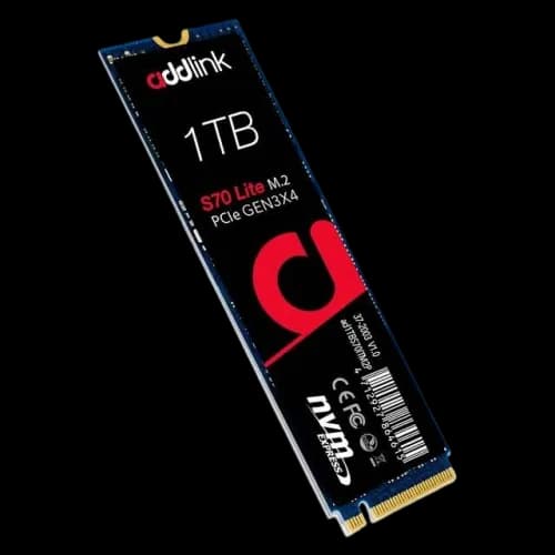 Addlink S70 1TB Lite M.2 PCIe Gen3x4 SSD